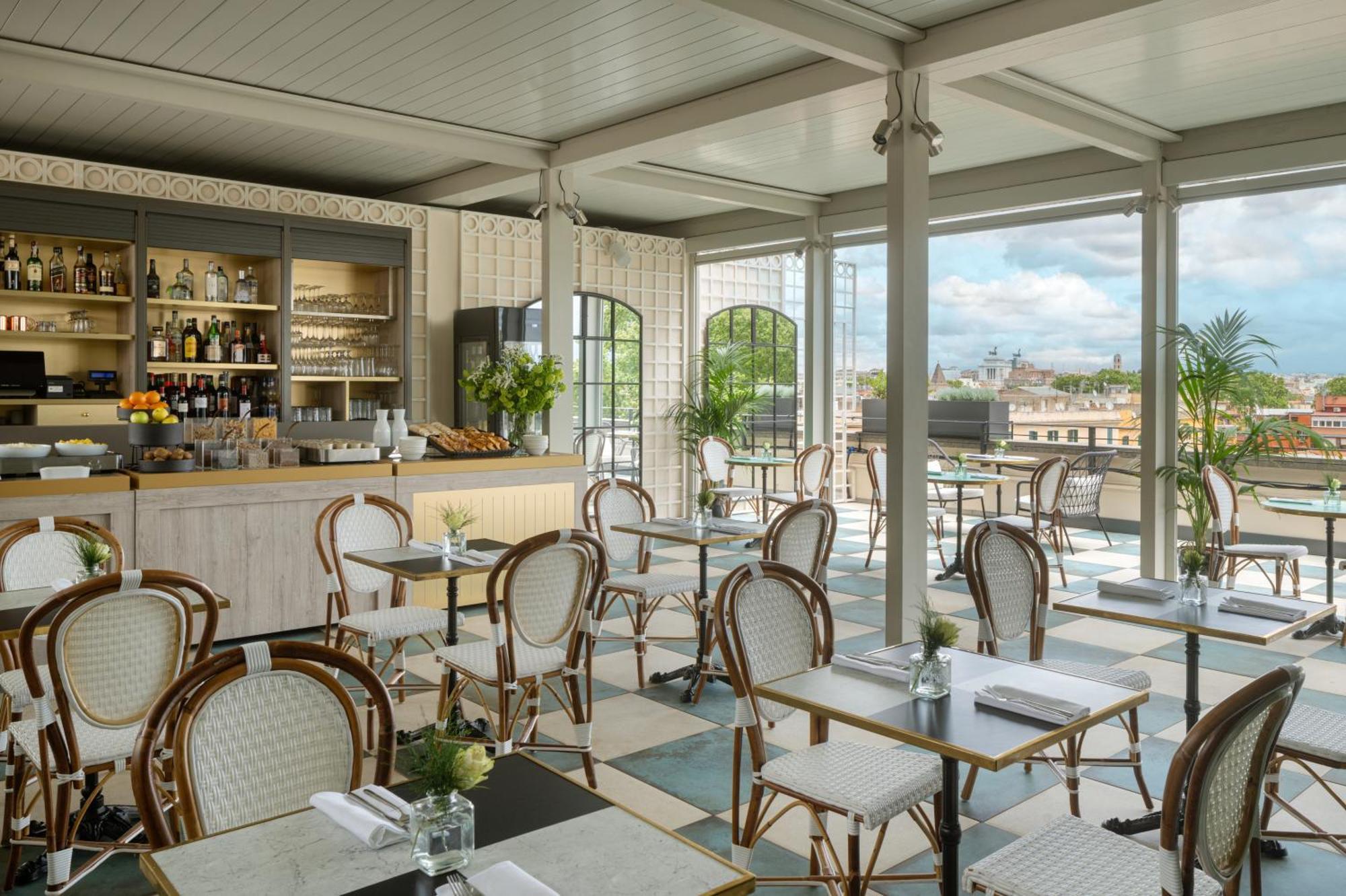 Una Hotels Trastevere Roma Luaran gambar