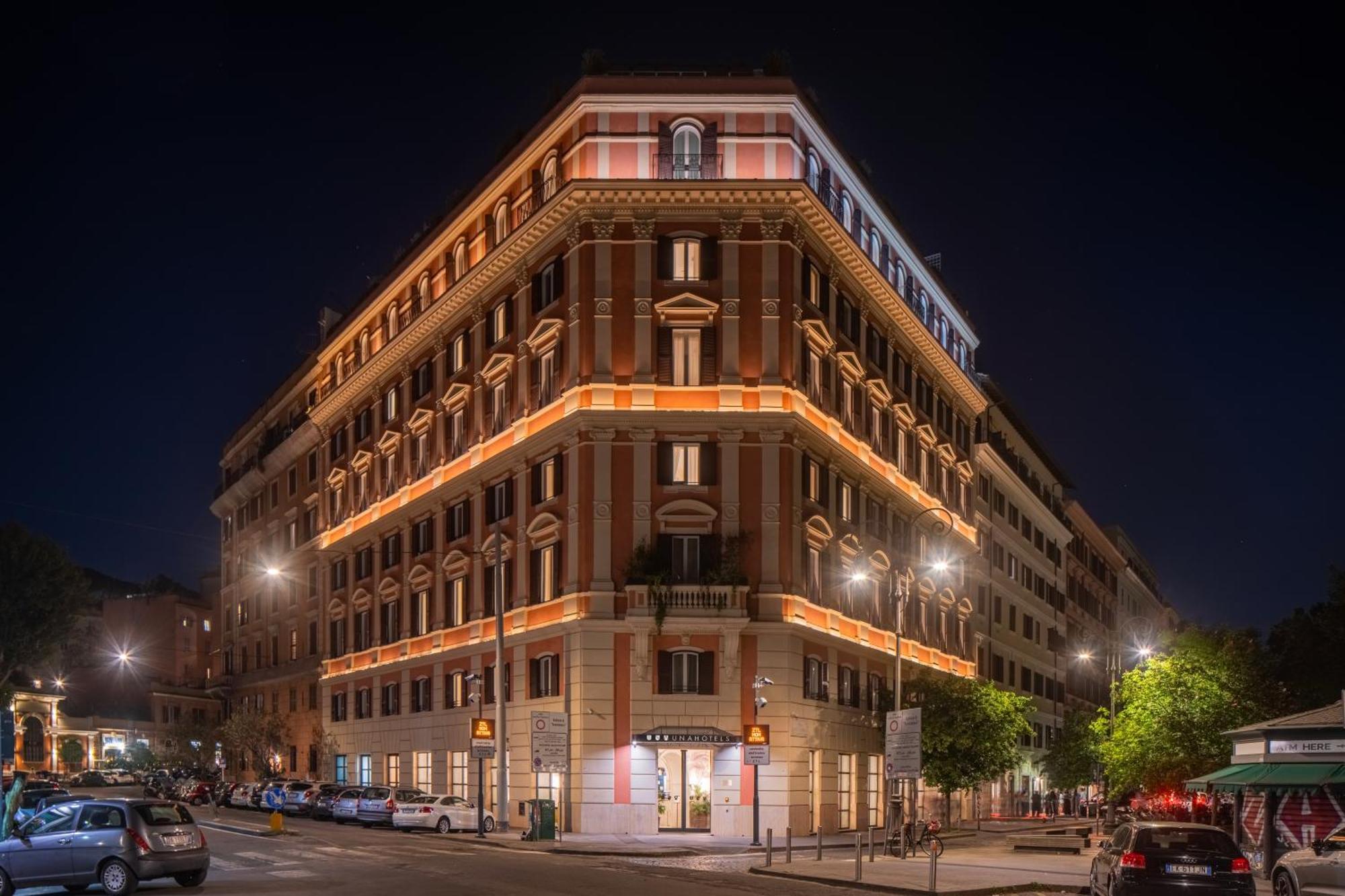 Una Hotels Trastevere Roma Luaran gambar