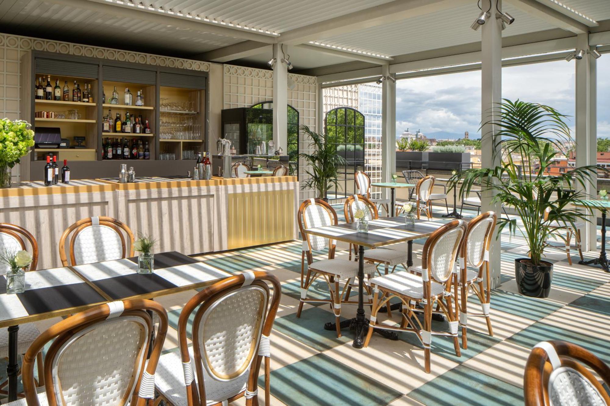 Una Hotels Trastevere Roma Luaran gambar