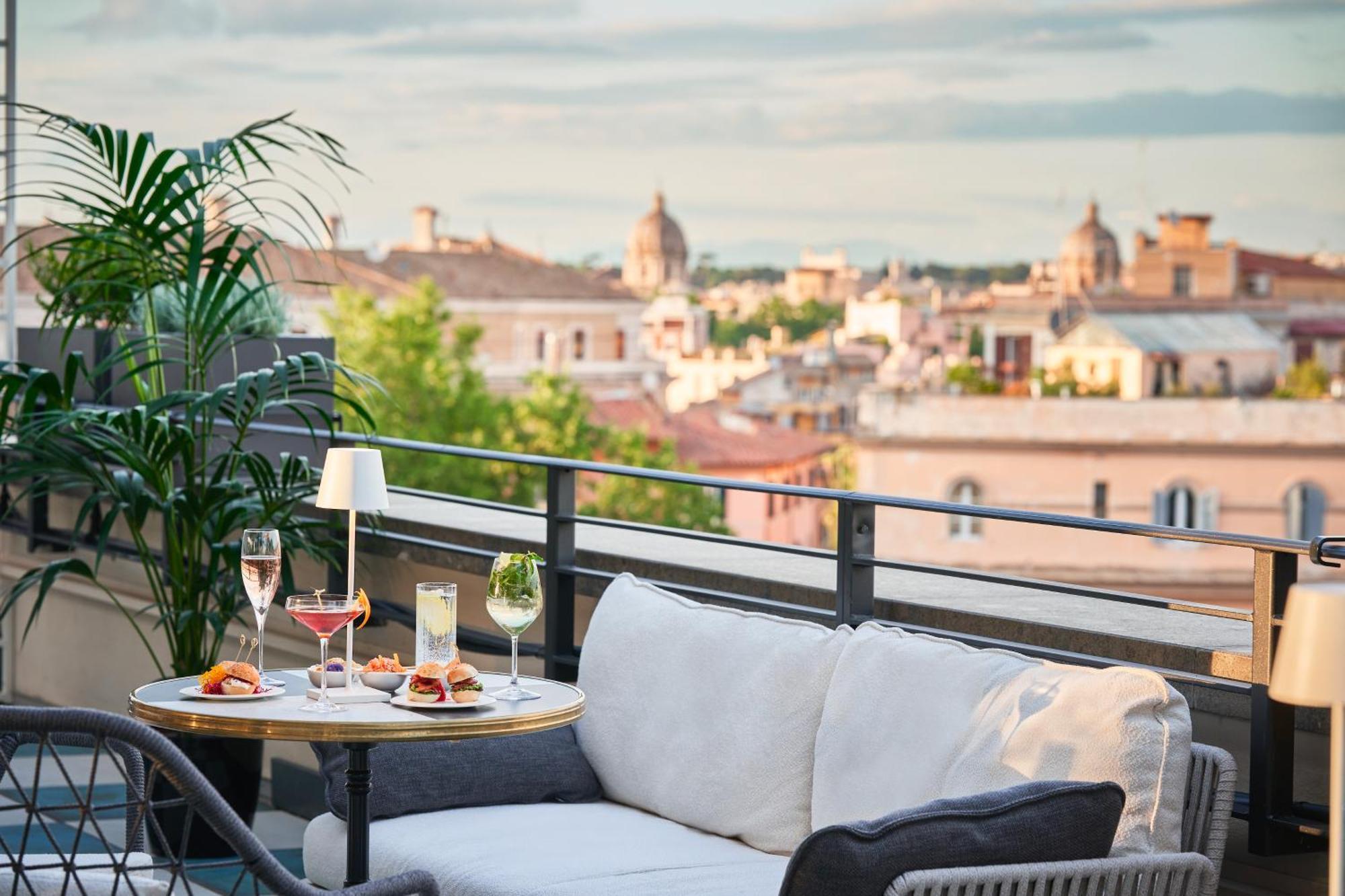 Una Hotels Trastevere Roma Luaran gambar